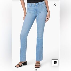 Paige Manhattan Slim Bootcut Jean